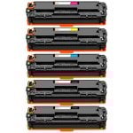 Pccom Essential Tóner Compatible HP 125a/128a/131x/131a Negro/Cian/Magenta/Amarillo Pack 5 Pccom Essential Tóner Compatible HP 125a/128a/131x/131a Negro/Cian/Magenta/Amarillo Pack 5