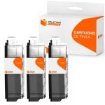 Pccom Essential Cartucho Tinta Compatible con Brother LC3213/LC3211 Negro Pack 3