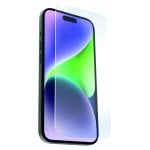 Muvit Recycletek Antireflex-Displayschutz aus flachem gehärtetem Glas für iPhone 15