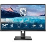 Philips S Line 242S1AE/00 LED display 60,5 cm (23.8") 1920 x 1080 pixels Full HD Noir
