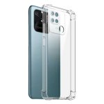 Coque Ociodual avec coins renforcés transparents pour Redmi 10C/Poco C40
