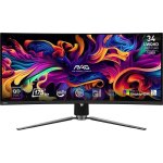 Monitor MSI MAG 341CQP QD-OLED 34" UltraWide Quad HD 175Hz QD-OLED Curvo FreeSync Premium Pro Ajustable en altura