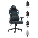 Newskill Takamikura V2 Silla Gaming Tela Transpirable Reclinable 180°con Reposabrazos 4D Azul