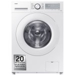 Lavadora carga frontal Samsung WW80CGC04DTHEC 8 kg 1400 rpm clase A WiFi IA blanca