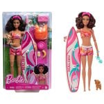 Boneca Mattel Barbie Surfista e Cachorrinho
