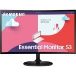 Samsung Essential Monitor S3 S36C LED display 68,6 cm (27") 1920 x 1080 Pixel Full HD LCD Schwarz