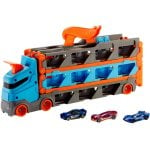 Camion e pista da trasporto Mattel Hot Wheels