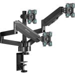 Onkron G280-B Supporto Braccio Mobile per Tre Monitor 13"- 32" Vesa 100 x 100 Nero