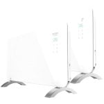 Radiador Eléctrico Cecotec Ready Warm 6700 Crystal Connection  Wi-Fi 1500W Pack 2 Unidades
