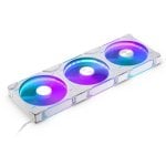 Phanteks D30 Kit 3 Ventilateurs PWM 140 mm Flux d'Air Inversé D-RGB Blanc