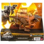 Mattel Jurassic World Dinosaurio de Juguete Herrerasaurus Mordida de Ataque