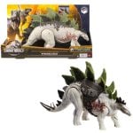 Mattel Jurassic World Dinosaurio de Juguete Rastreador Gigante Estegosaurio
