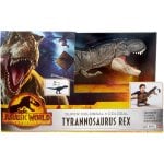 Mattel Jurassic World T-Rex Super Colosal Dinosaurio Articulado 60cm