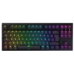 Conçu par GG Berserker Clavier de jeu mécanique Red Blood AZERTY Français Noir