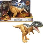 Brinquedo de dinossauro Mattel Jurassic World Skorpiovenator ruge e ataca