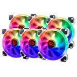 Ventola supplementare Talius Iris Spectrum ARGB 120mm 1200RPM bianca