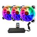 Talius Iris Spectrum ARGB Kit de Centralita + 3 Ventiladores Suplementarios 120 Mm Blancos Talius Iris Spectrum ARGB Kit de Centralita + 3 Ventiladores Suplementarios 120 Mm Blancos
