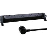 Legrand Multiprise Avec Interrupteur 6x Schuko 3m Noir/Gris