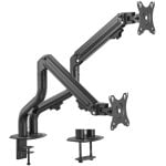 Ewent EW1534 Dual-Monitor-Tischhalterung, 17 bis 32 Zoll, Schwarz Ewent EW1534 Dual-Monitor-Tischhalterung, 17 bis 32 Zoll, Schwarz