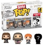 Funko Bitty Pop Harry Potter Pack 4 Hermione Granger/Rubeus Hagrid/Ron Weasley/Figura Misteriosa Funko Bitty Pop Harry Potter Pack 4 Hermione Granger/Rubeus Hagrid/Ron Weasley/Figura Misteriosa