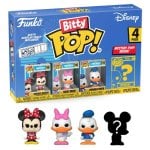 Funko Bitty Pop Disney Pack 4 Minnie Mouse/Daisy Duck/Paperino/Figura misteriosa