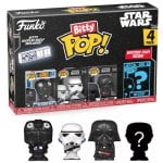 Funko Bitty Pop Star Wars Pack 4 Dark Vador/TIE Fighter Pilot/Stormtrooper/Mystérieux Figure