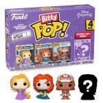 Funko Bitty Pop Disney Princesses Pack 4 Rapunzel/Merida/Moana/Misteriosa figura
