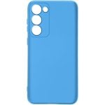 Coque Silicone Semi-rigide Samsung Galaxy S23 Plus Finition Soft-touch Bleu
