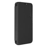Coque Samsung Galaxy S22 Affichage de l'heure Fenêtre Support Vidéo Noir