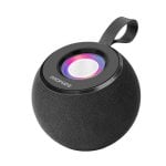 Promate Juggler Altoparlante portatile wireless USB/TF a 360° con luci LED 5W Nero