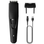 Tondeuse Barbe Visage Philips Beardtrimmer Series 3000 BT3234/15 Sans Fil 60min Sec 20 Réglages 1 Sabot Charge Rapide