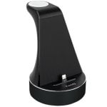 TooQ TQCD02L Base de Carga para Apple Watch y iPhone Negro