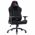 Chaise de jeu Tempest Thickbone jusqu'à 250 kg tissu respirant noir