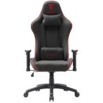 Sedia Gaming Tempest Vanquish Tela Traspirante Nero/Rosso