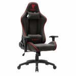 Fauteuil Gaming Tempest Vanquish Tissu Respirant Noir/Rouge