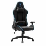 Sedia Gaming Tempest Vanquish Tela Traspirante Nero/Blu
