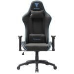 Sedia da gaming Tempest Vanquish Tessuto traspirante nero/blu