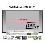 Écran LED 15,6" pour ordinateur portable N156hma-ga1 144 Hz FHD 40 broches