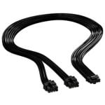 Cabo de alimentação Antec NE850G M PCIE5.0 12VHPWR para placas gráficas PCIe 5.0 Cabo de alimentação Antec NE850G M PCIE5.0 12VHPWR para placas gráficas PCIe 5.0