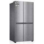 Frigorifero americano Side By Side F in acciaio inox LG Serie 300 GSBV30PZXM