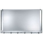 Smeg C90CX1 Tapa de Cristal para Encimera de Acero Inoxidable 90cm