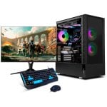 Pacchetto Neo-PC Gaming Gold AMD Ryzen 7 5700G/16GB/1TB + 480GBSSD + Monitor FullHD da 27" + Combo