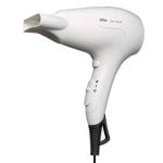 Ionen Föhn Braun Satin Hair 1 HD180 1800W 2 Temperaturstufen 2 Geschwindigkeiten Weiß