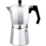 Cecotec Mokclassic 1200 Cafetière italienne brillante 12 tasses pour toutes les cuisines Cecotec Mokclassic 1200 Cafetière italienne brillante 12 tasses pour toutes les cuisines