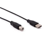 Cabo USB Nilox A para B 1.8m Preto Impressoras e Periféricos