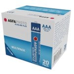 Agfaphoto LR03 Pilhas Alcalinas Plus Micro AAA 1,5 V 20 Unidades