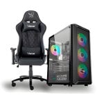PC Racing Top Gaming Intel Core i7-12700F/32GB/1TB SSD/RTX 4060 + Cadeira Gaming PC Racing Top Gaming Intel Core i7-12700F/32GB/1TB SSD/RTX 4060 + Cadeira Gaming