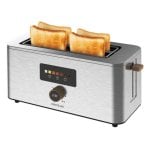 Tosterr Cecotec Touch&Toast Extra Double 1500W Edelstahl Touchscreen 4 Scheiben