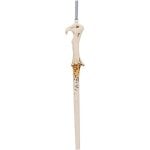 Nemesis Now Harry Potter Pendurado Ornamento Voldemort Varinha Mágica 15,5 cm Creme
