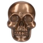 Nemesis Now Flaschenöffner mit Magnet, Totenköpfe, Bronze, 8 cm